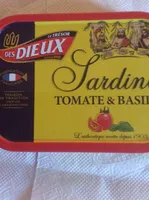 Sardine tomate et basilic