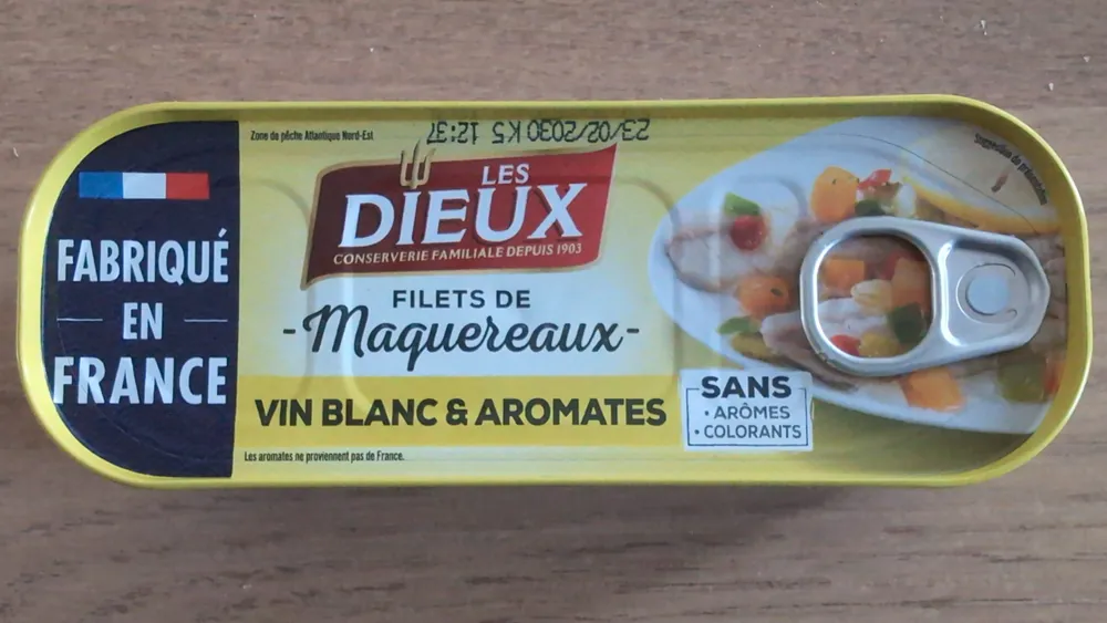 Filets de Maquereaux Muscadet AOC