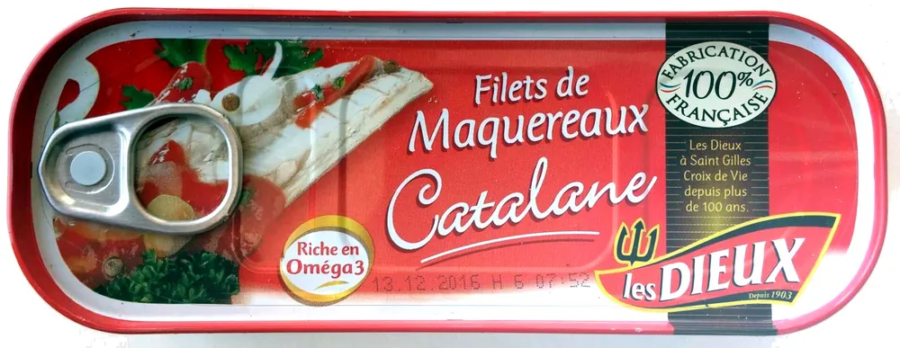 Filets de Maquereaux Catalane