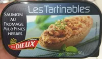 Les Tartinables Saumon au fromage Ail & Fines herbes