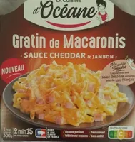 Gratin de Macaronis sauce cheddar