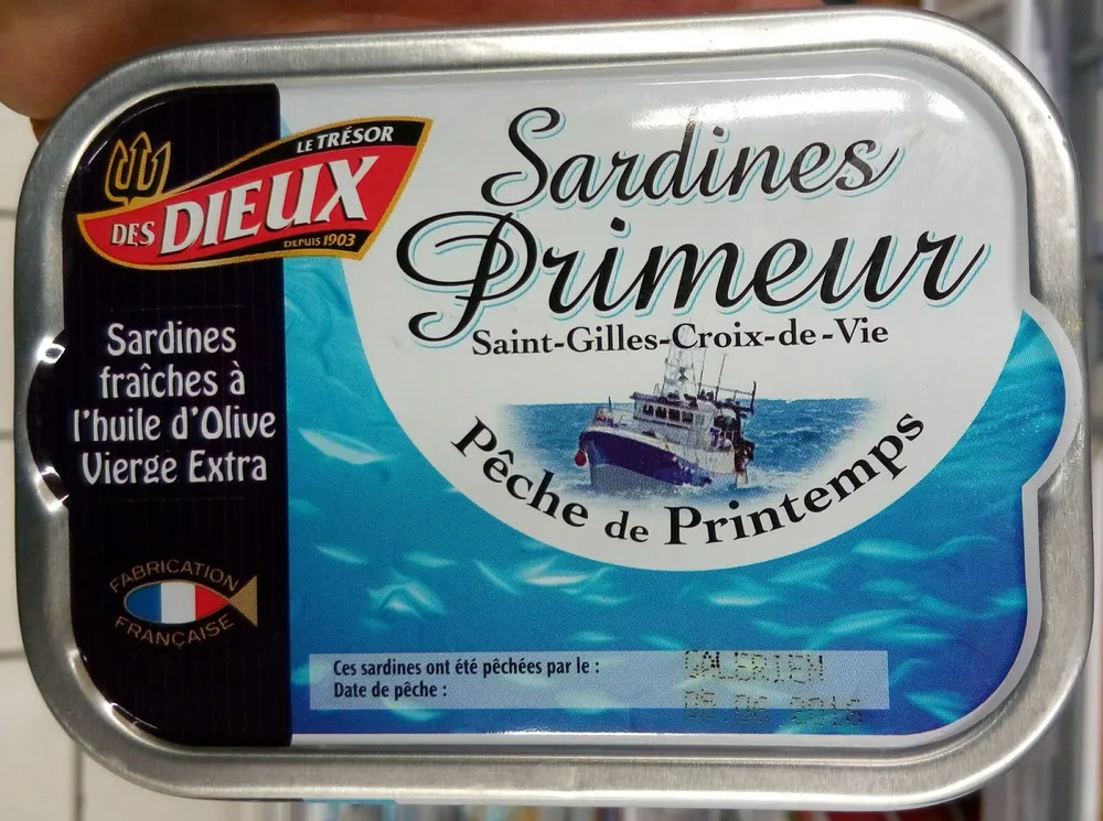 Sardines Primeur