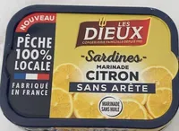 Sardines marinade citron