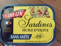 Sardines sans aretes a l'huile d'olive LES DIEUX