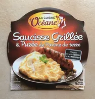 Saucisse Grillée & Purée de Pomme de Terre