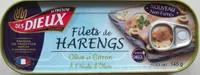 Filets de Harengs (Olive et Citron, À l'Huile d'Olive)