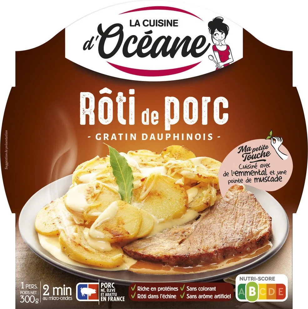 Rôti de Porc Gratin Dauphinois