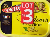 Sardines au citron