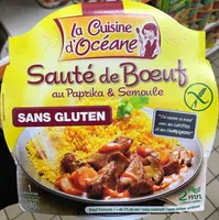 Sauté de Boeuf au Paprika & Semoule