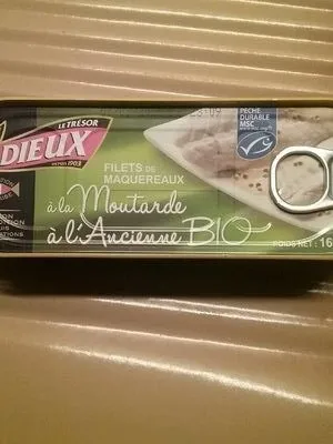 Filets de maquereaux à la moutarde à l'ancienne bio