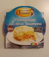 Parmentier aux deux saumons