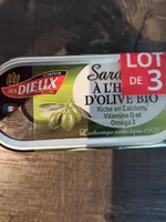 Sardines à l'huile d'olive bio