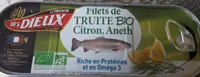 Filets de truite bio Citron, Aneth