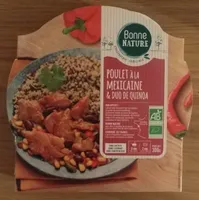 Poulet à la mexicaine&duo de quinoa