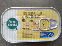 Filets de maquereaux au muscadet aoc bio
