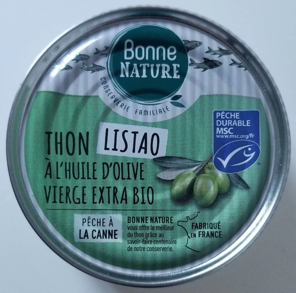 Thon Listao à l'huile d'olive vierge extra