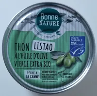 Thon Listao à l'huile d'olive vierge extra