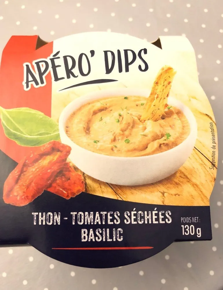 Thon tomates sechées basilic