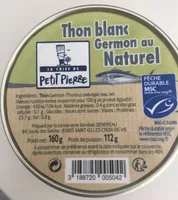 Thon germon au naturel