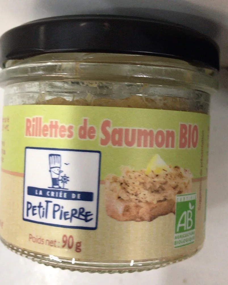 Rillette de saumon bio