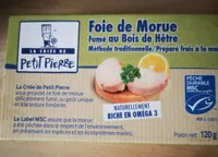 Foie de morue fumé au bois de hêtre