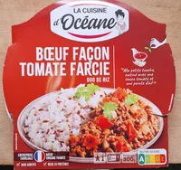 Boeuf façon tomate farcie duo de riz