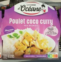 Poulet coco curry - Riz Basmati