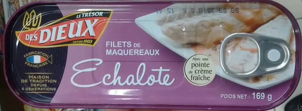 Filets de Maquereaux Echalote