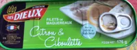 Filets de maquereaux Citron & Ciboulette