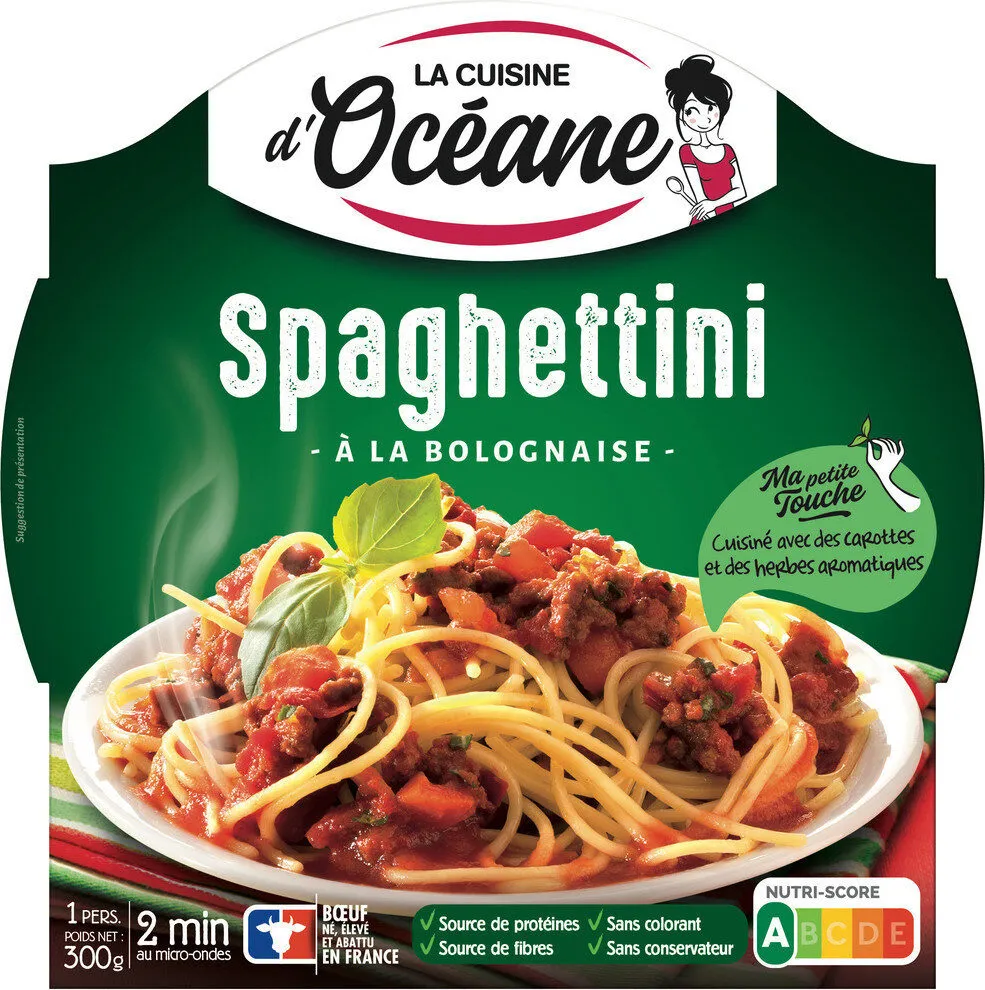 Spaghettini à la Bolognaise