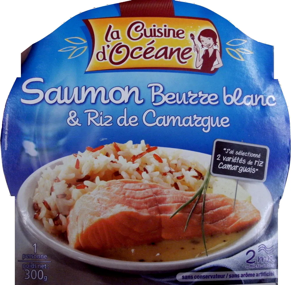 Saumon Beurre blanc & Riz de Camargue