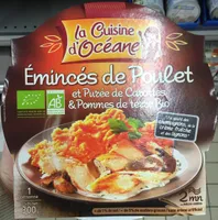 Émincés de Poulet et Purée de Carottes & Pommes de terre Bio