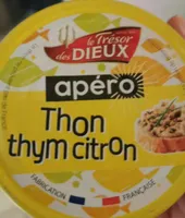 Apero thon thym citron