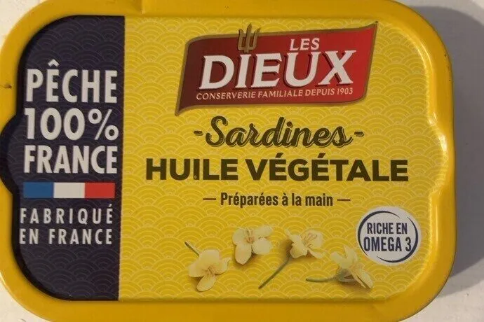 Sardines Huile végétale