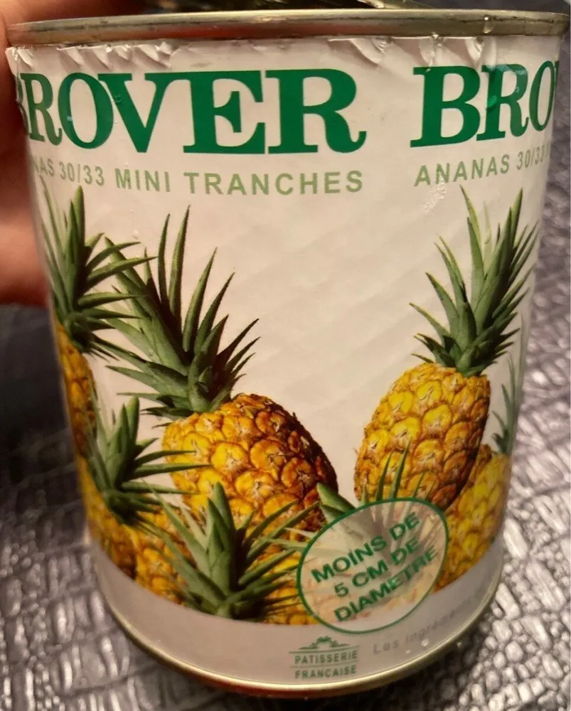 Brover Mini Ananas i Skiver