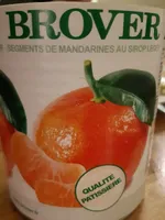 Segments de mandarine au sirop léger