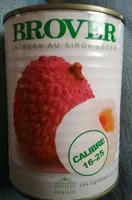Lychees au sirop léger