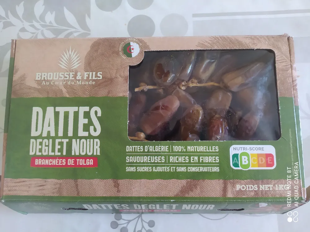 Dattes branchées Deglet Nour