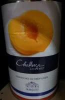 Demi-pêches au sirop léger
