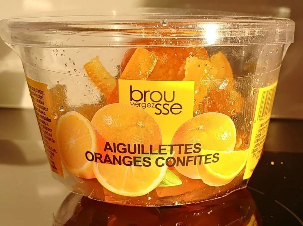 Aiguillettes oranges confites