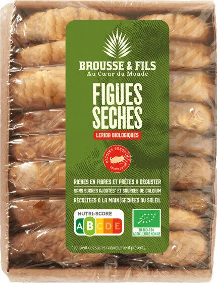 Figues sèches biologiques de type Lerida