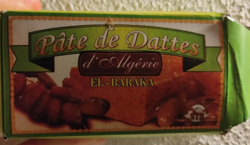 Pâte de Dattes