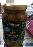 Olives vertes dénoyautées