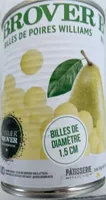 Billes de poires willims