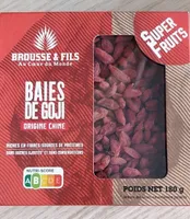 Baies de Goji séchées