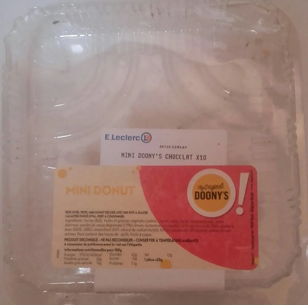 Mini donut