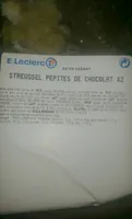 Streusel pepite de chocolat