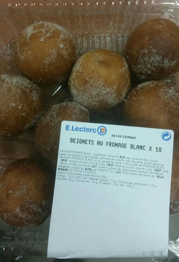 Beignets au fromage blanc
