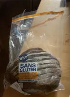 Boule aux graines tranchée