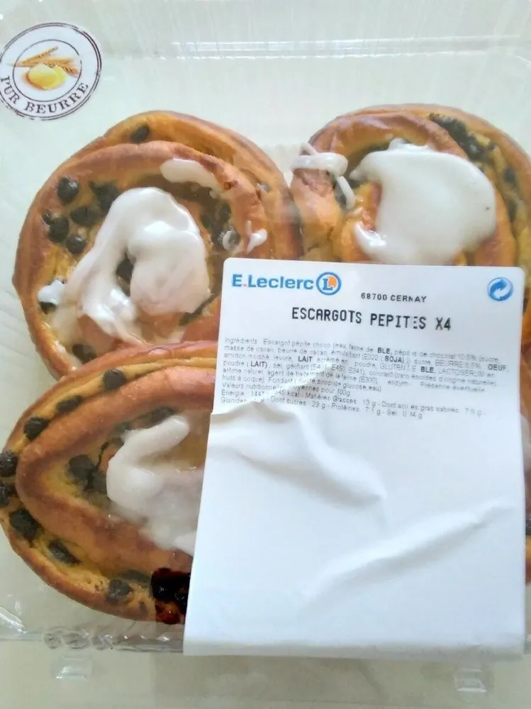 Escargot pepites x4